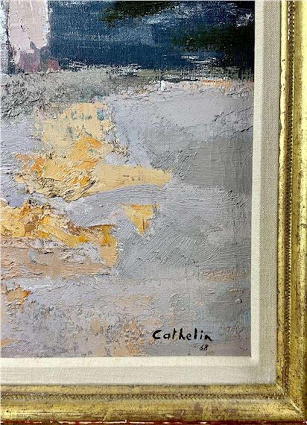 Dipinto a mano Bernard Cathelin, 