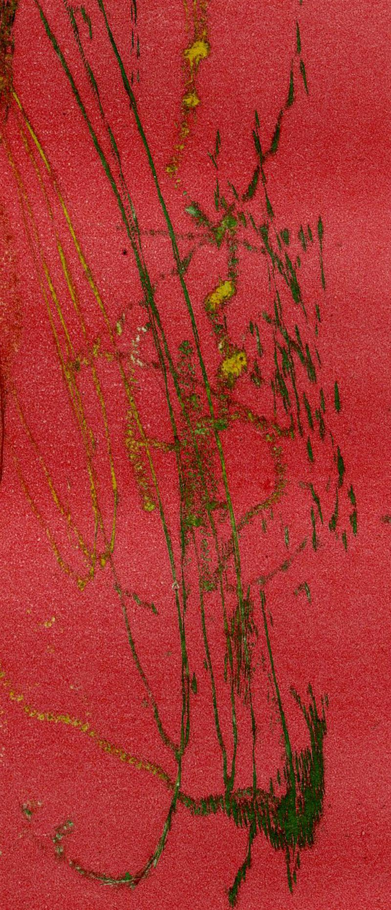 Omar’s Cup - Abstract Expressionist Print by Bernard Childs