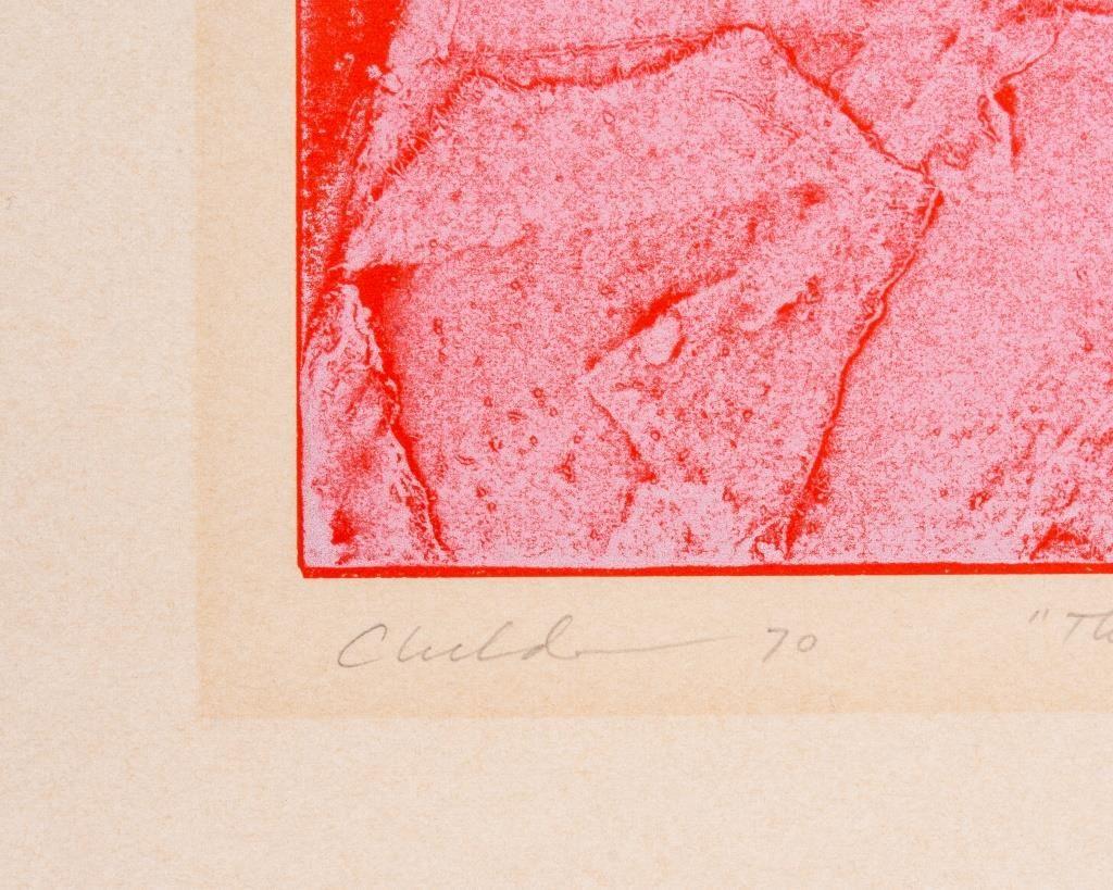 Bernard Childs „Der Receptive“ Druck auf Papier (20. Jahrhundert) im Angebot
