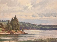 Landschaftssszene des amerikanischen Künstlers Bernard Corey aus Neuengland