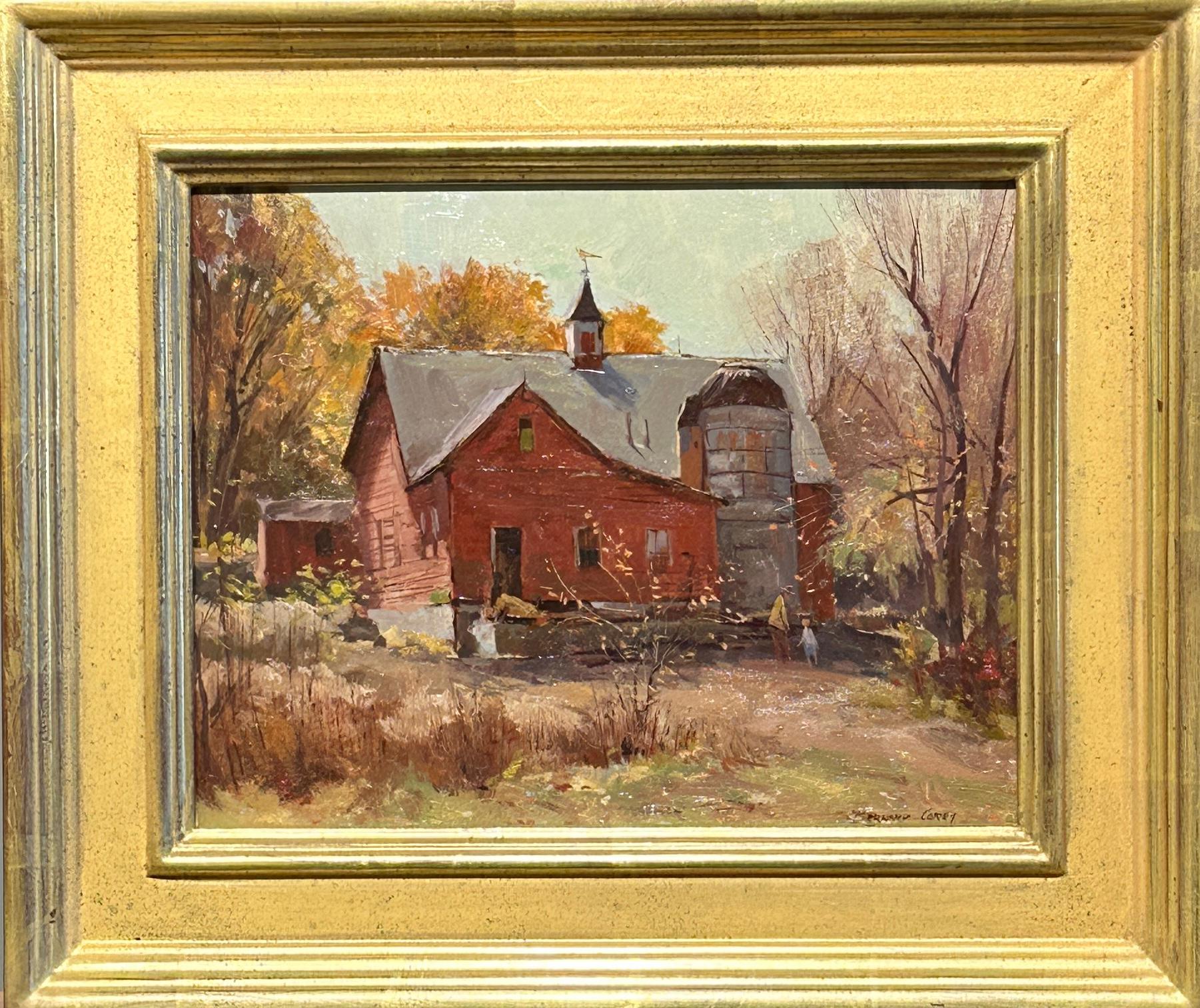 Bernard Corey était un artiste renommé de Rockport, dans le Massachusetts. Il est né le 26 décembre 1914 et est décédé le 27 décembre 2000. Corey était principalement connu pour ses peintures et ses gravures, représentant souvent des scènes de la
