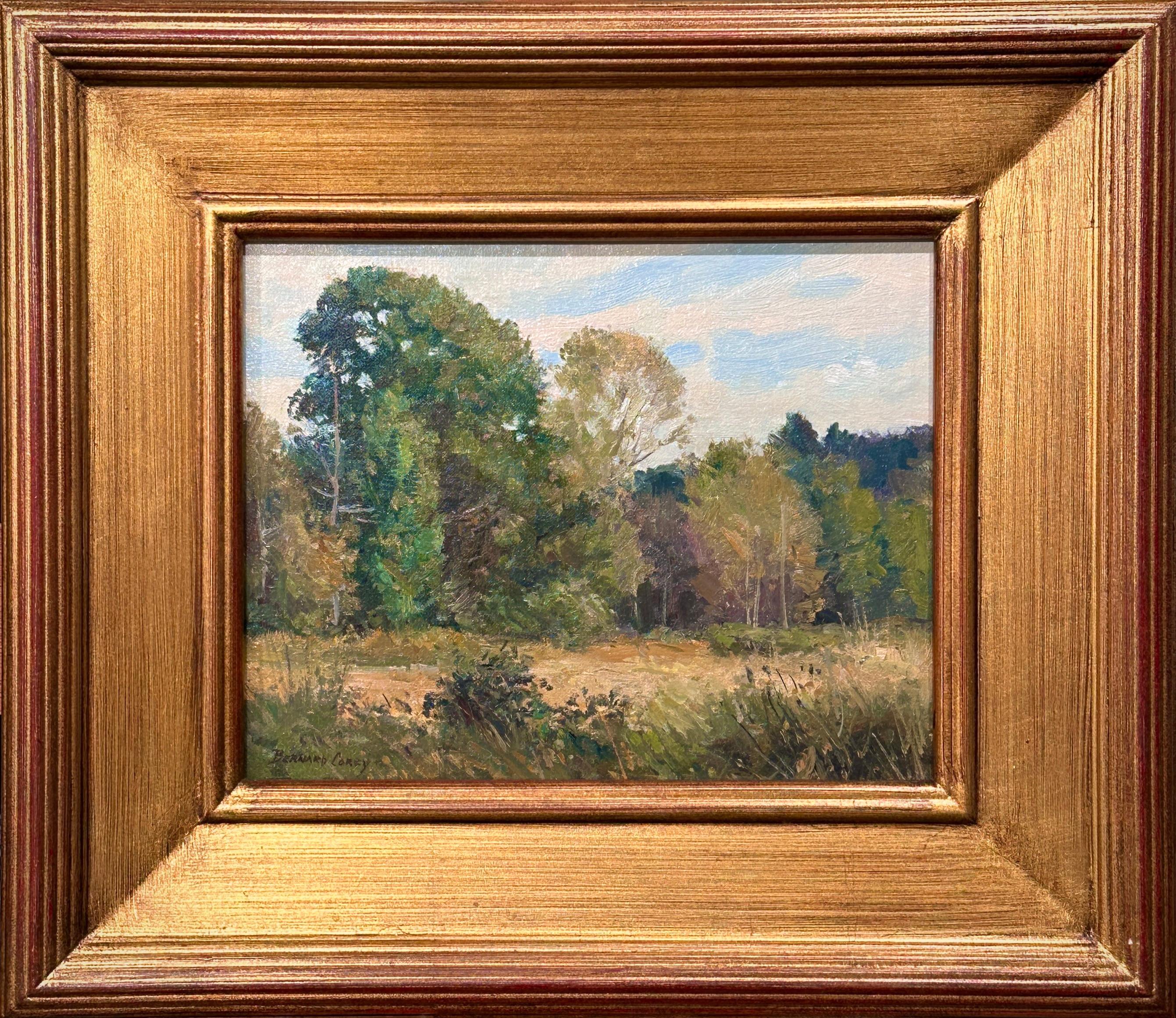 Bernard Corey,  un meraviglioso esempio di paesaggio boscoso realizzato dall'artista in vendita 1