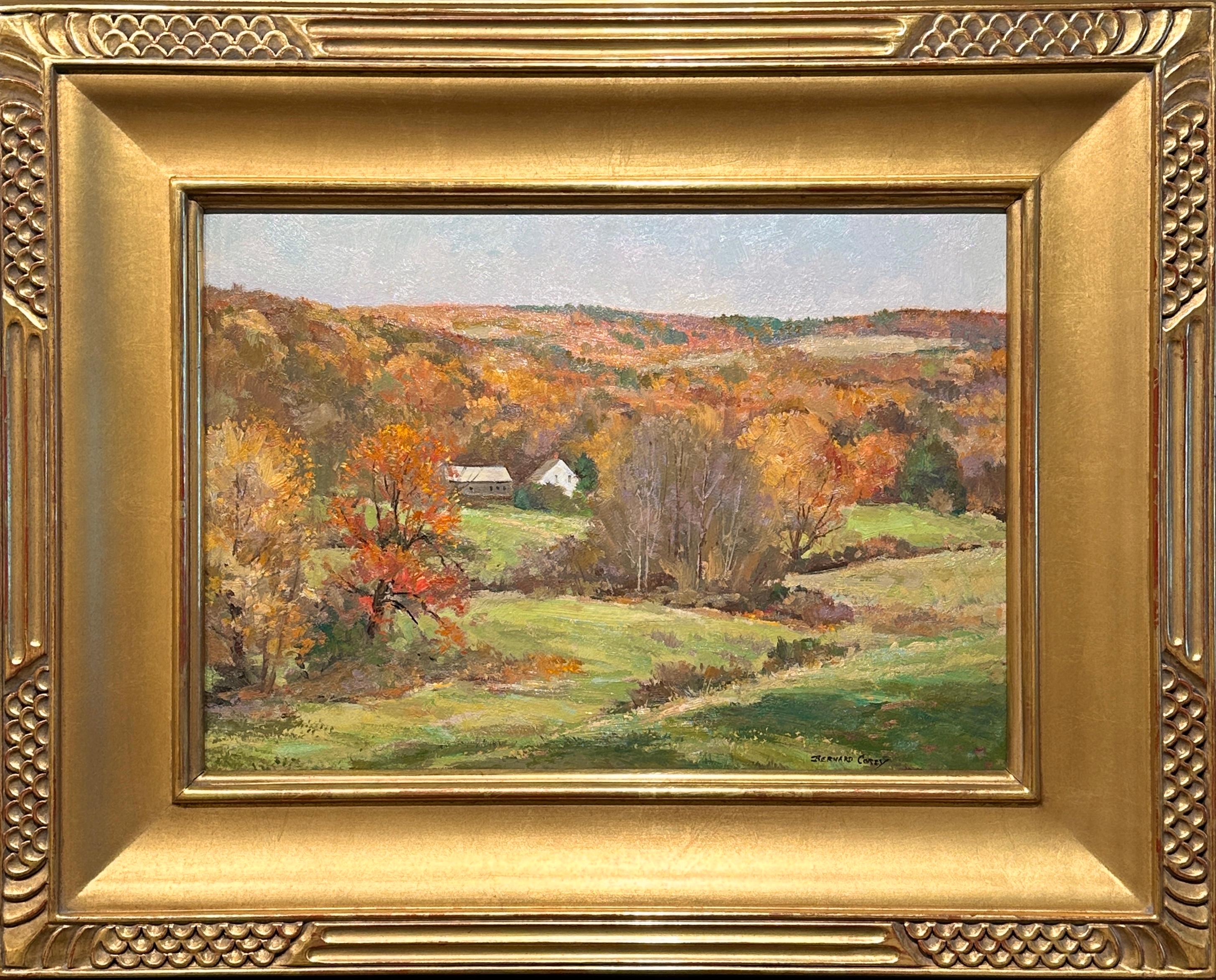 Peintre de paysage de la Nouvelle-Angleterre, Bernard Corey (1914-2000) « All, England » en vente 1