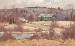 "Old New England", Landscape 
