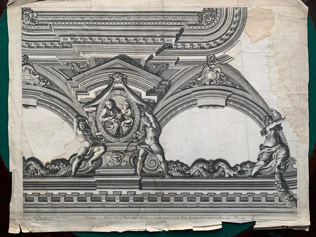 Bernard De Bailliu „Pitti-Palast, Venus-Raum“, graviert, 17. Jahrhundert im Angebot 3