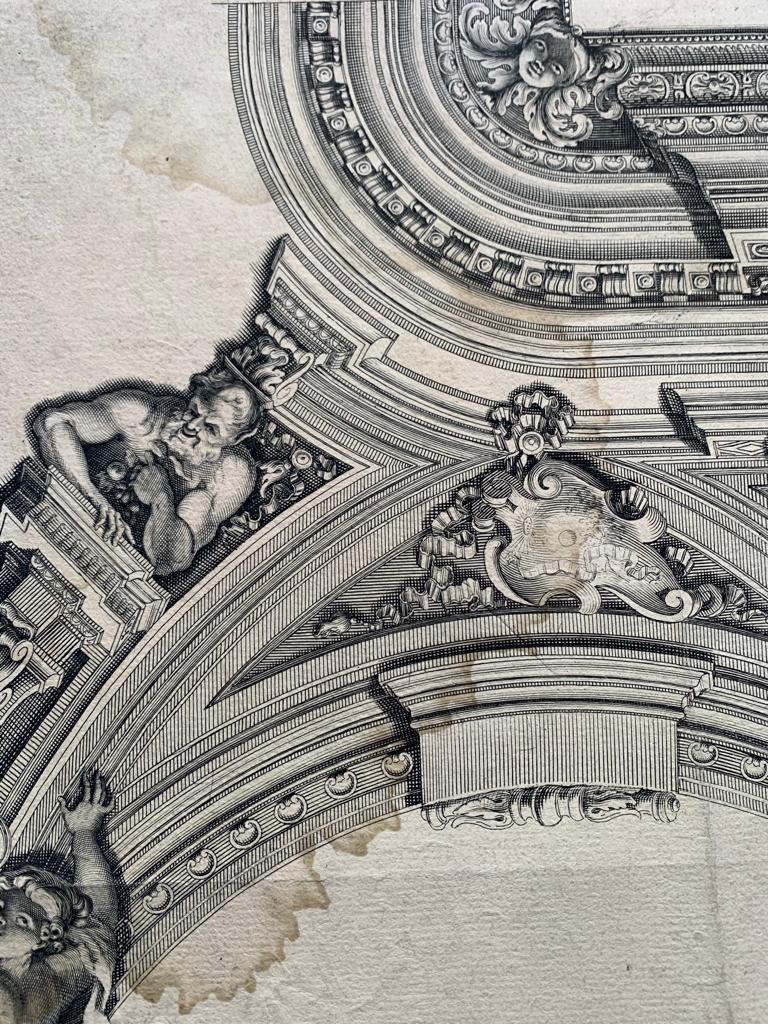 Bernard De Bailliu „Pitti-Palast, Venus-Raum“, graviert, 17. Jahrhundert (Louis XIV.) im Angebot