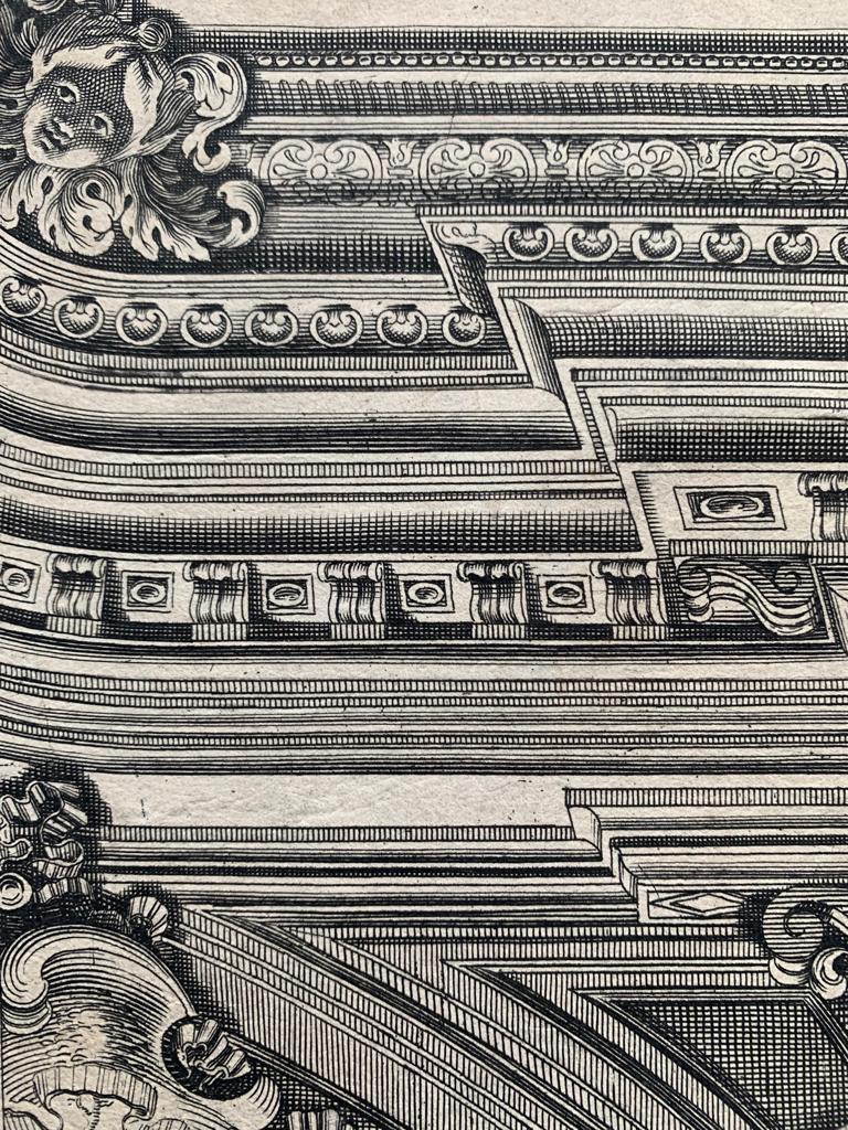 Bernard De Bailliu „Pitti-Palast, Venus-Raum“, graviert, 17. Jahrhundert im Zustand „Relativ gut“ im Angebot in Beuzevillette, FR