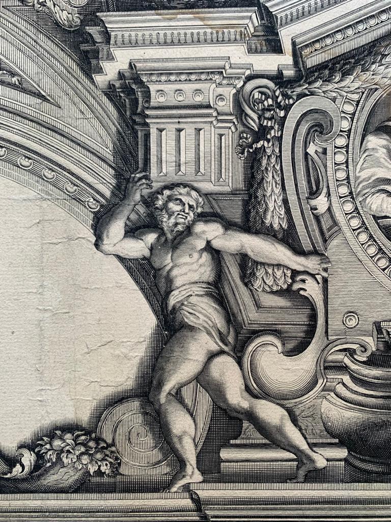 Bernard De Bailliu „Pitti-Palast, Venus-Raum“, graviert, 17. Jahrhundert im Angebot 1