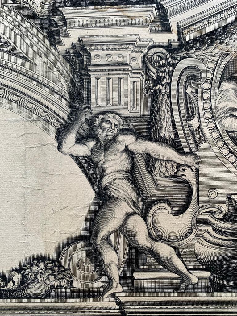 Bernard De Bailliu „Pitti-Palast, Venus-Raum“, graviert, 17. Jahrhundert im Angebot 1