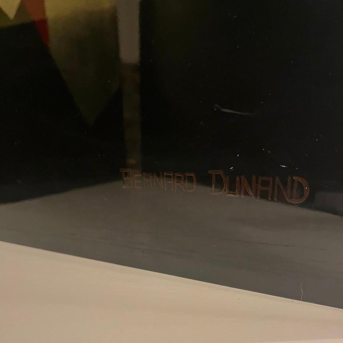 Bernard Dunand Three Panel Screen after a design by Jean Dunand in 1931 In Good Condition For Sale In CA, CA