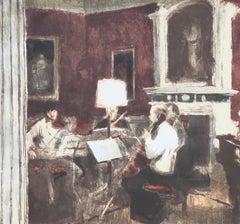 Bernard Dunstan RA - 20th Century Aquatint, Gabrielli Quartet