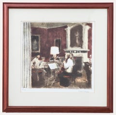 Bernard Dunstan RA - 20th Century Aquatint, Gabrielli Quartet