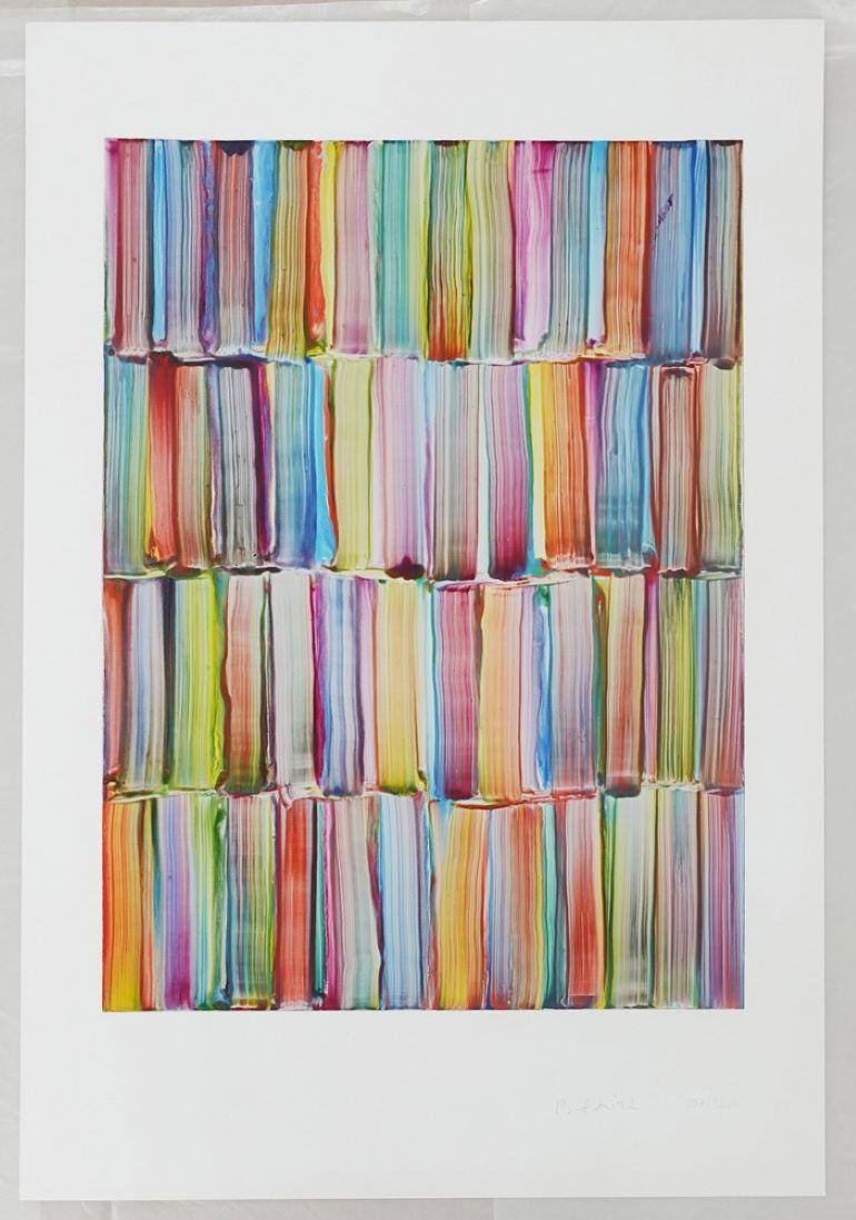 Néoci, 2013, Impression numérique sur papier Fine art 100% coton Edition limitée à 300 exemplaires - Print de Bernard Frize