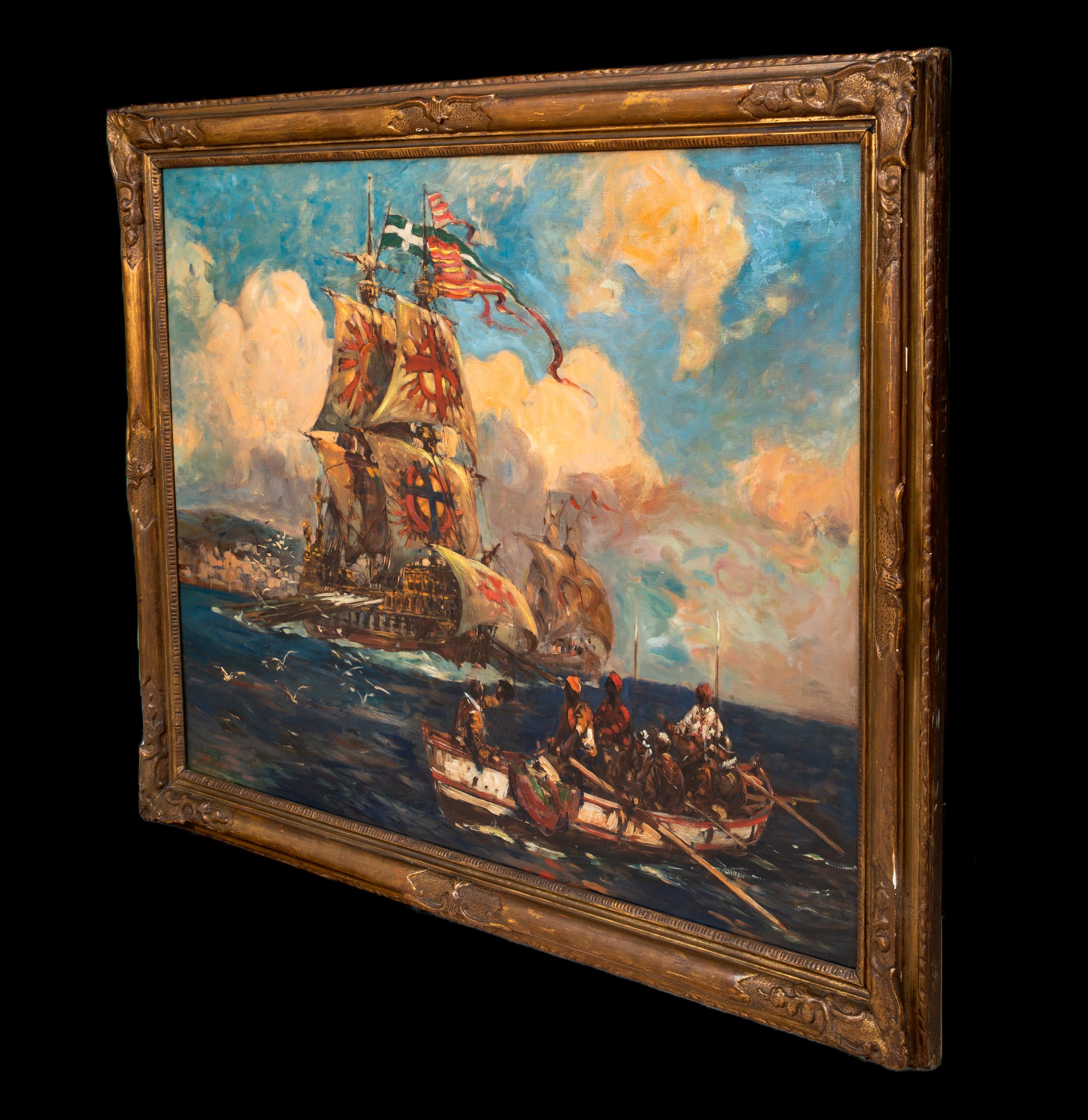 The Knights Of Malta Crusades Off The Barbary Coast, Africa\, 19th Century 4