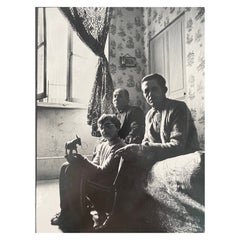 Bernard Guery Family scene Silver print 1970