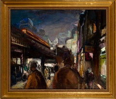 "3rd Avenue EL" NYC American Scene Ashcan WPA Modern 20th Century Social Realism