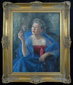 Bernard Hailstone (British 1910 - 1987); Portrait; oil on canvas