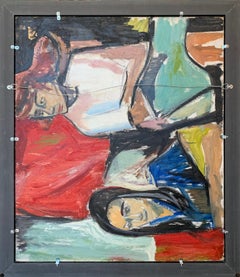 Fashion Girl, Expressionist Portrait of a Woman by Philadelphia Artist