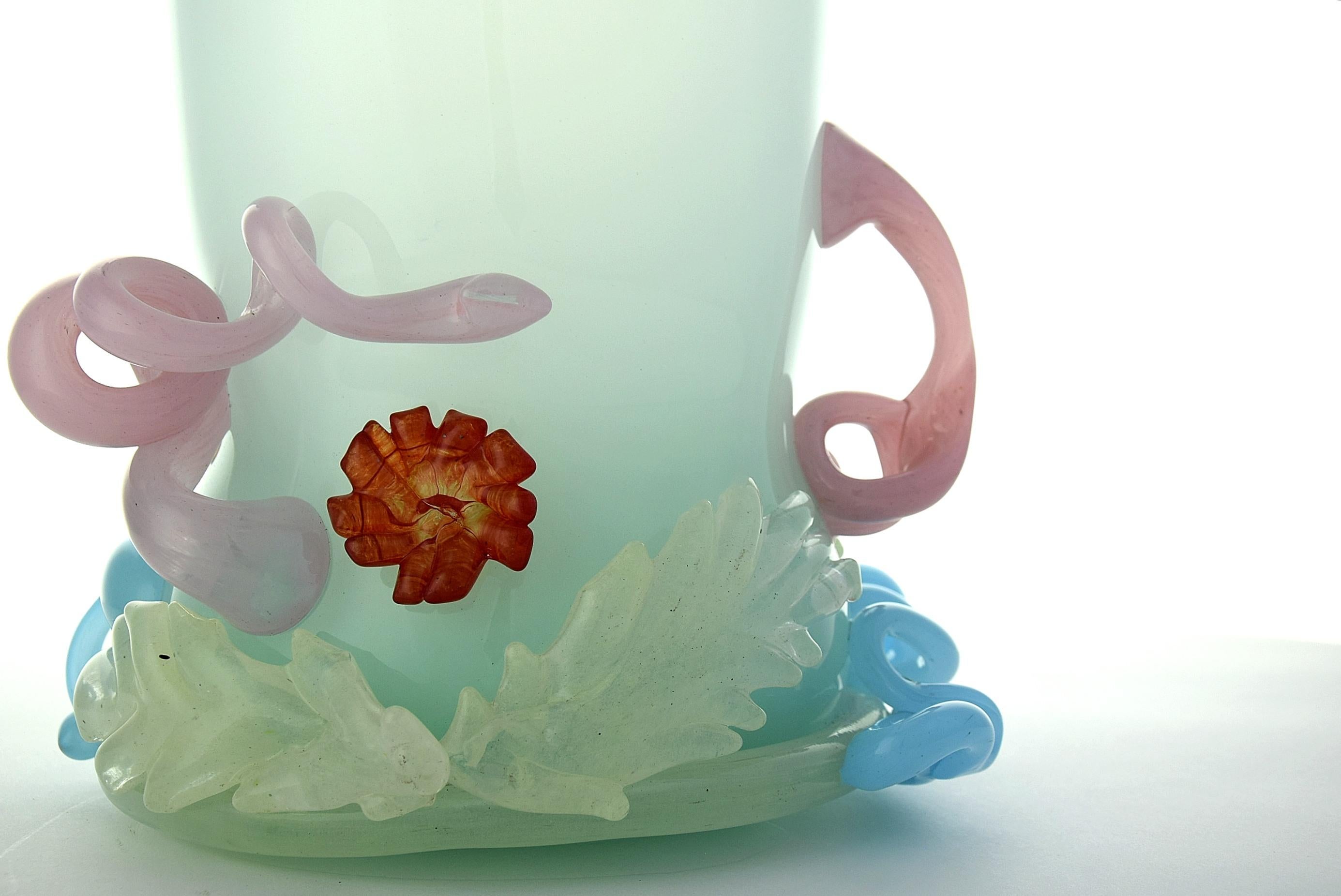 Bernard Heesen Art Glass Vase the Japanese Way, 2018 5