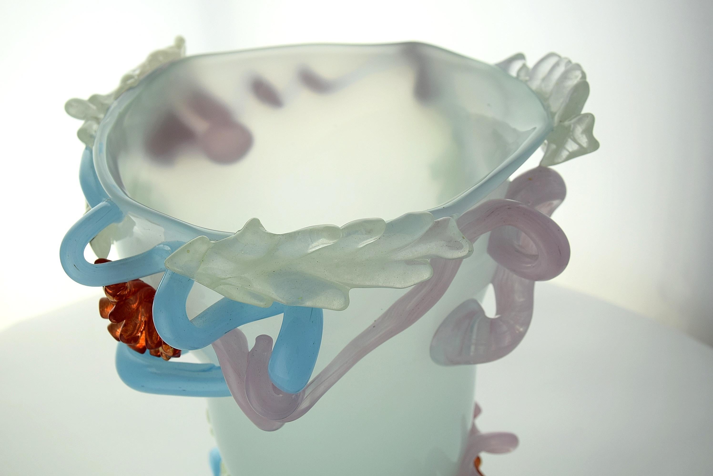 Bernard Heesen Art Glass Vase the Japanese Way, 2018 1