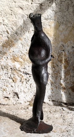 crowned, unique piece in wrought iron