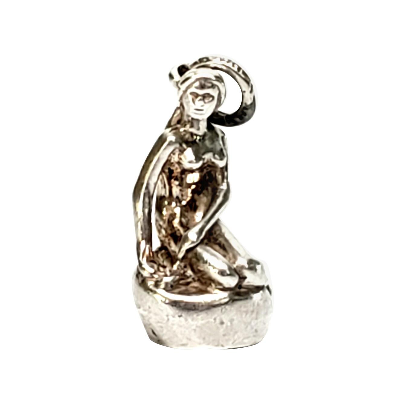 Bernard Hertz Denmark Sterling Silver Little Mermaid Charm