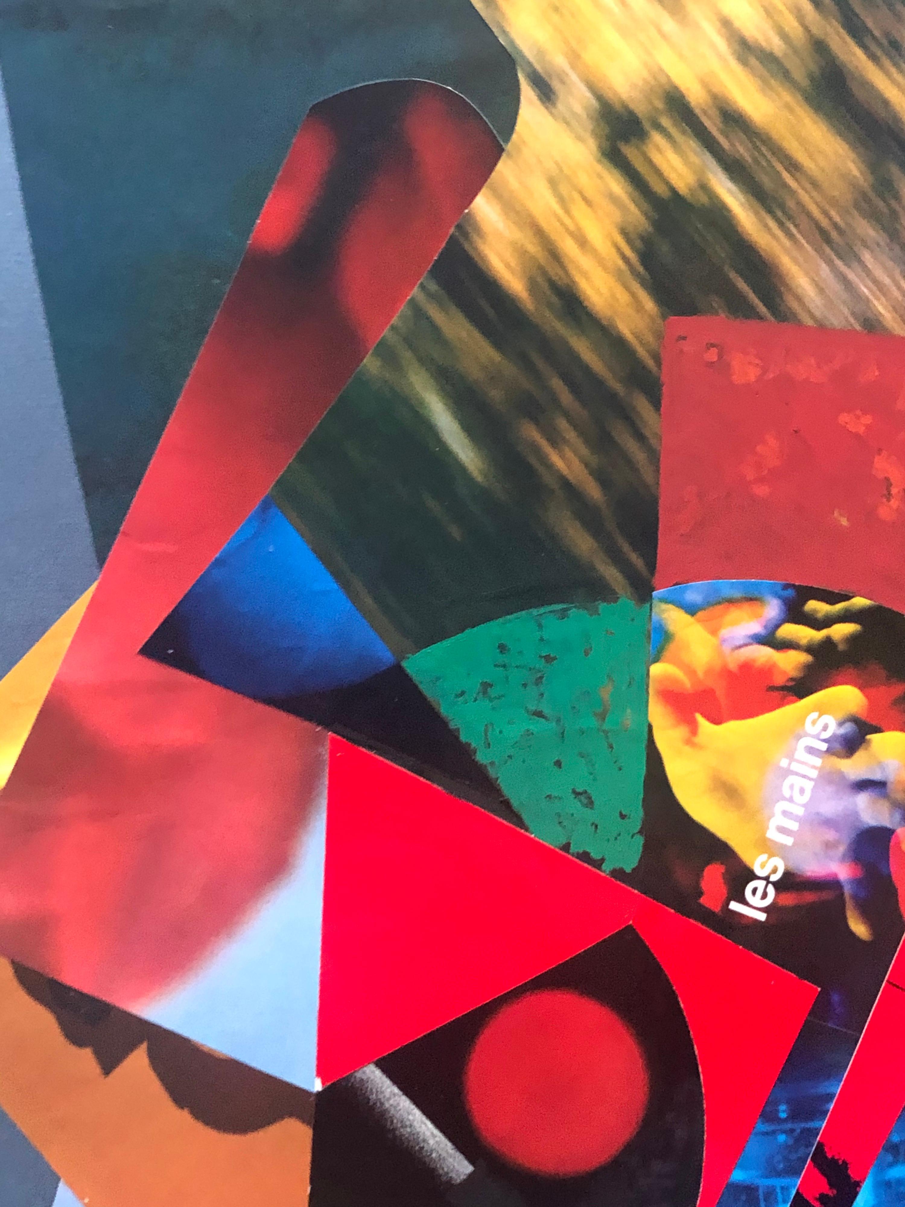 20th Paris School Collage Cutout Artwork Wonderful Interior Design Options (en anglais) - Painting de Bernard Herzog