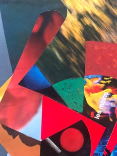 20th Paris School Collage Cutout Artwork Wonderful Interior Design options!