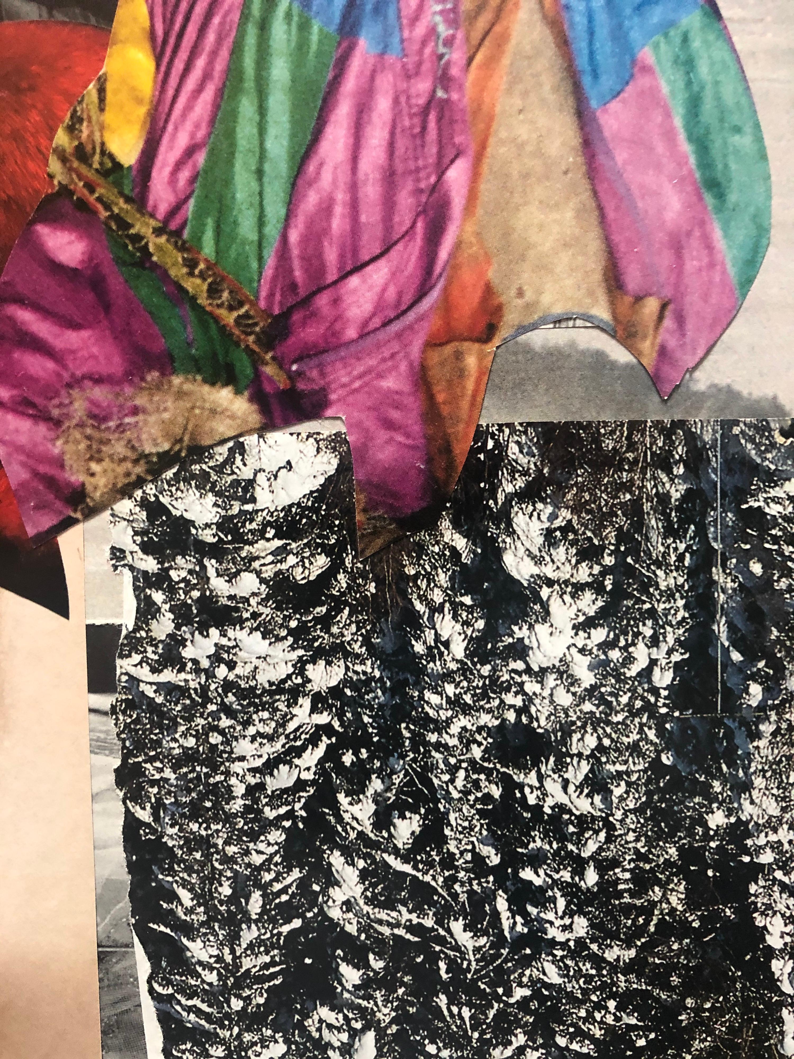 interior art collage