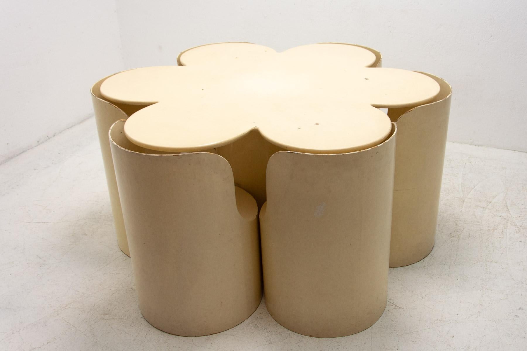 Bernard Holdaway Tomatom Dining Table with Six Chairs, 1966 For Sale 3