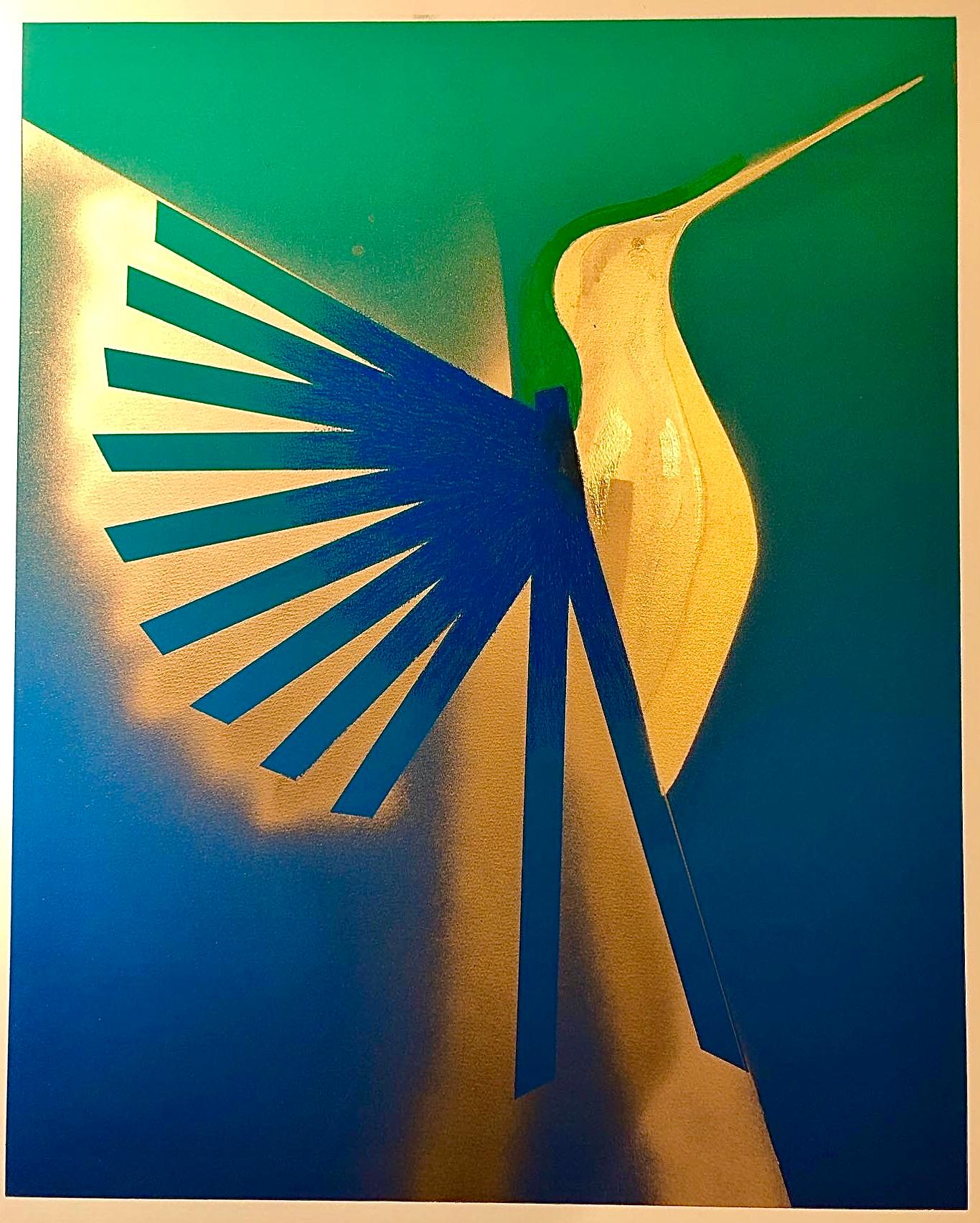 Danza dell'accoppiamento 2 - Mixed Media Art di Bernard Hoyes