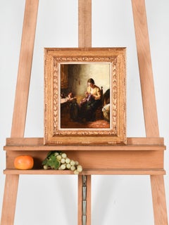 The Adjuster - Bernard de Hoog - Dutch - Larense School - Impressionist - Europe