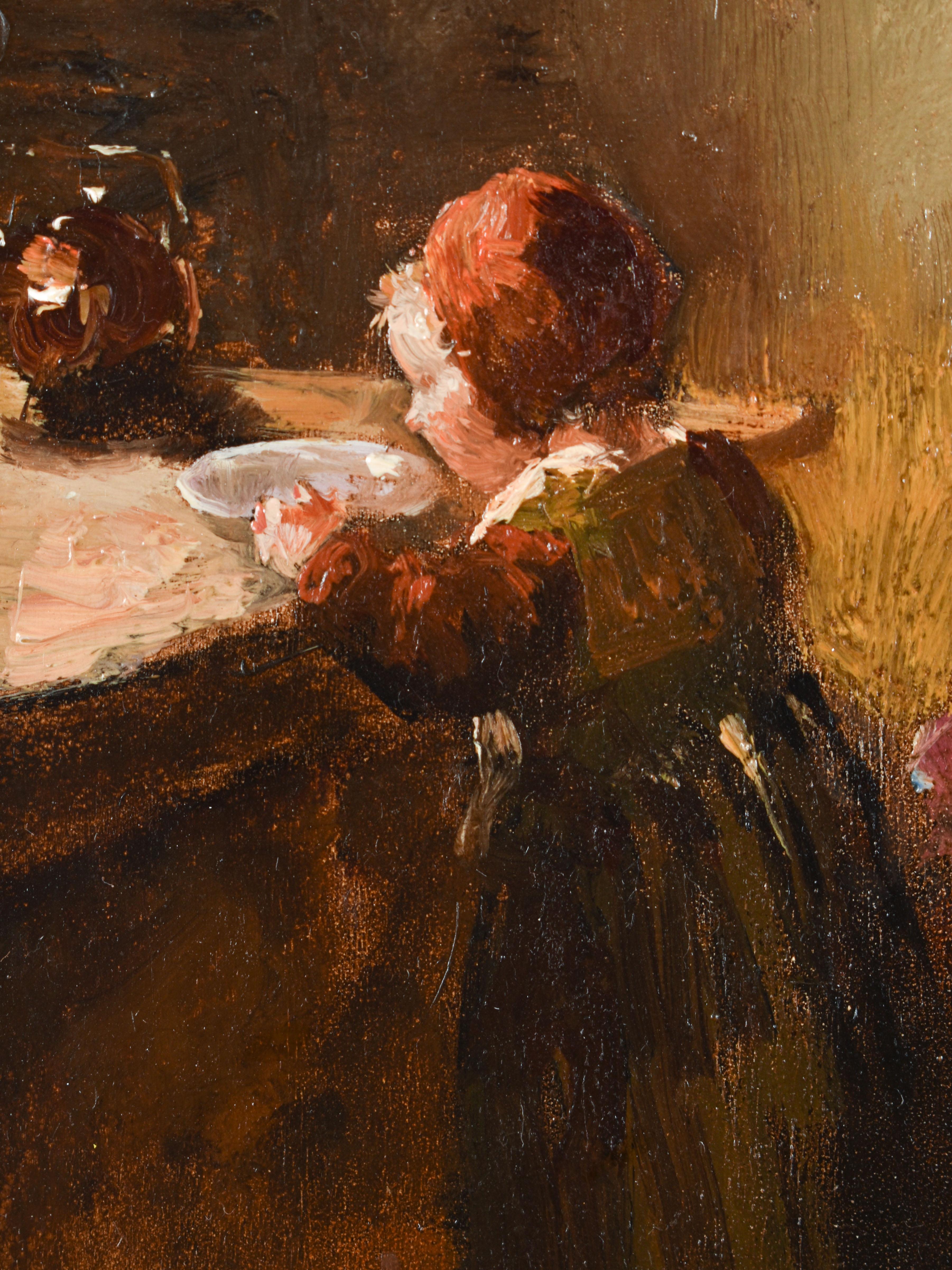 The Adjuster - Bernard de Hoog - Dutch - Larense School - Impressionist - Europe For Sale 2