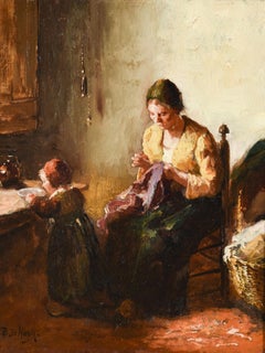 The Adjuster - Bernard de Hoog - Hollande - École de Larense - Impressionniste - Europe