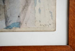 Bernard Kay (1927-2021) Abstract Mixed Media, 1958