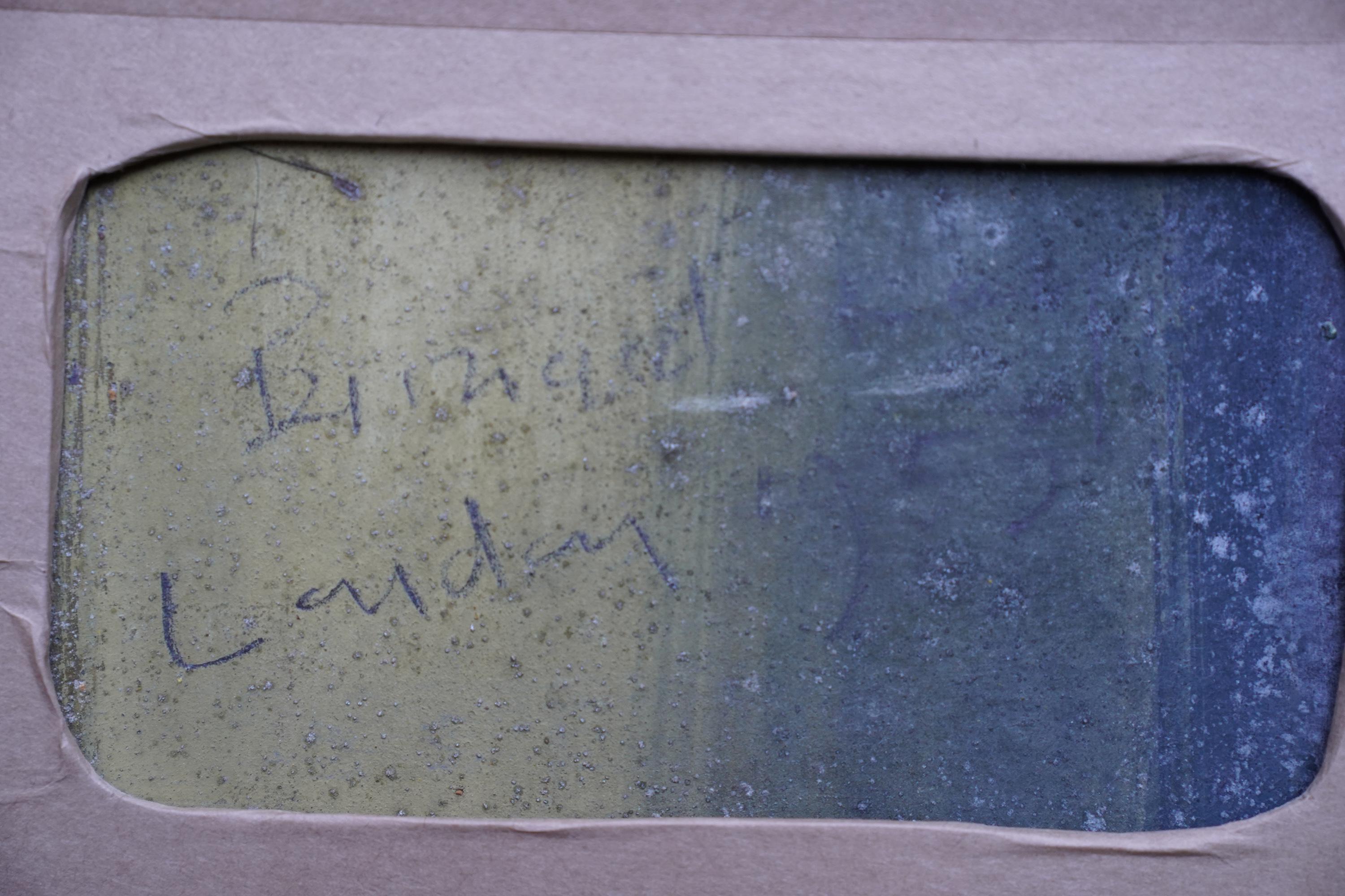 Red Abstract, London 1955 - Ölgemälde des britischen abstrakten Expressionismus im Angebot 5