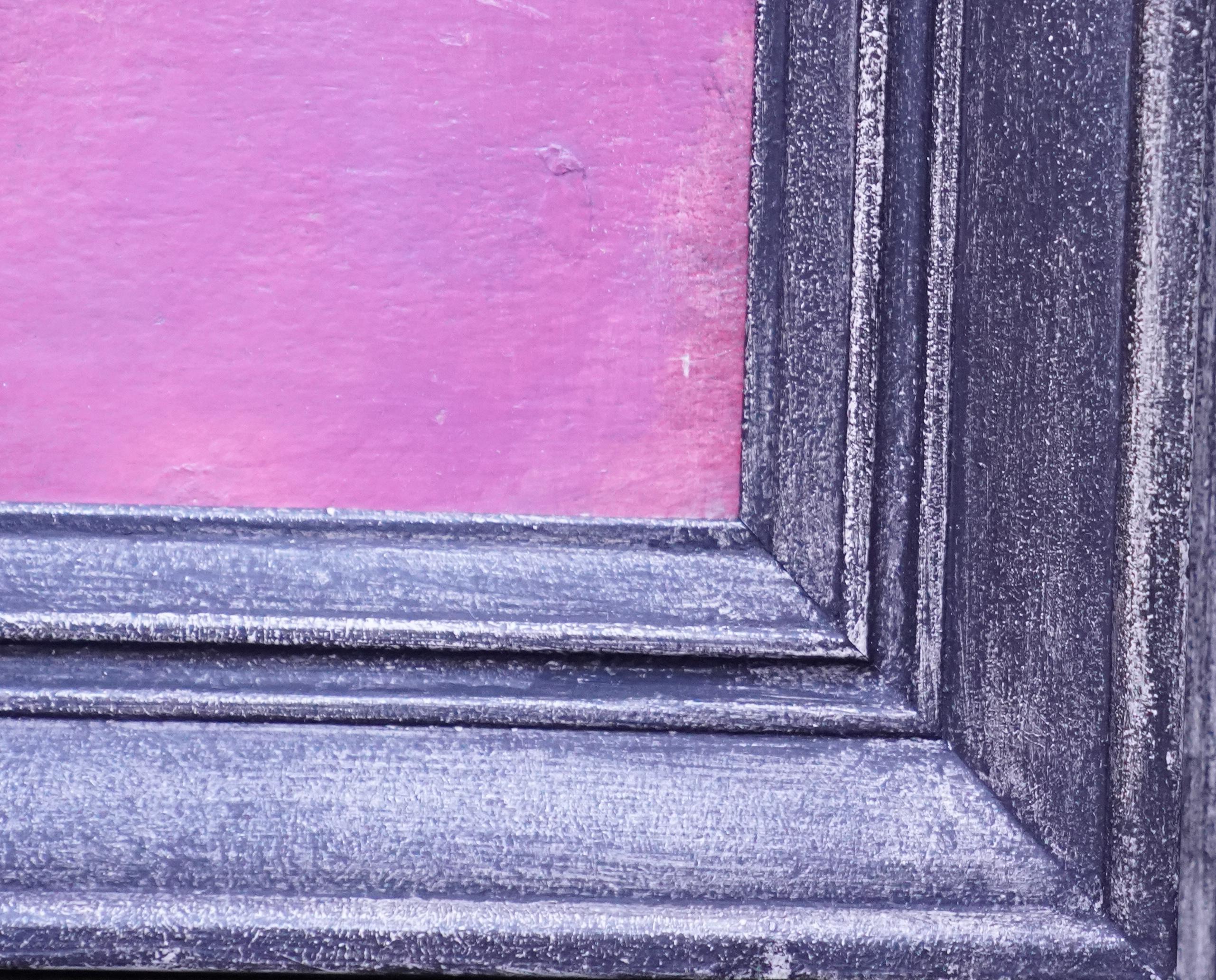 Red Abstract, London 1955 - Ölgemälde des britischen abstrakten Expressionismus im Angebot 6