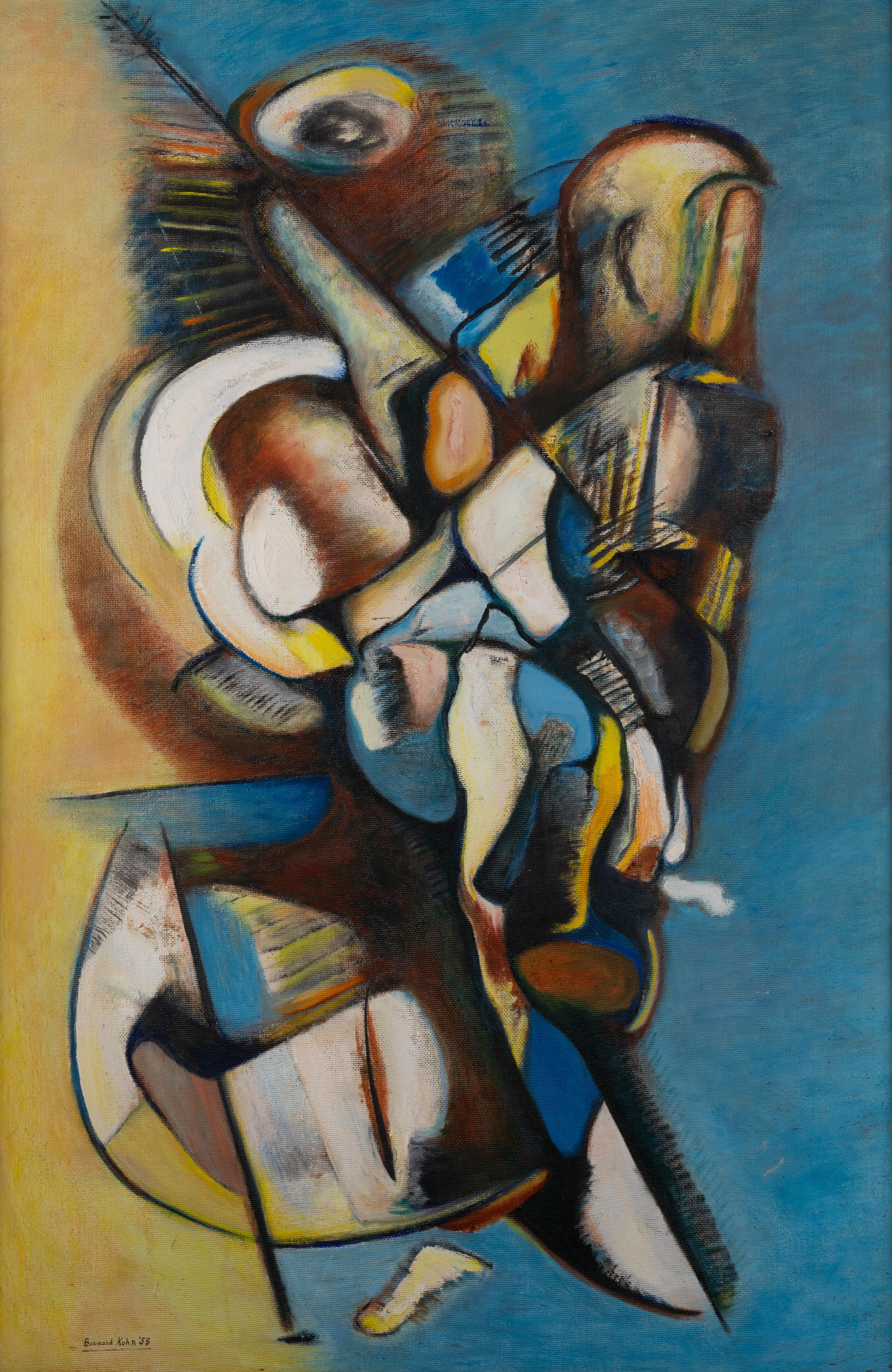 Der große Geist im Himmel – Painting von Bernard Kohn
