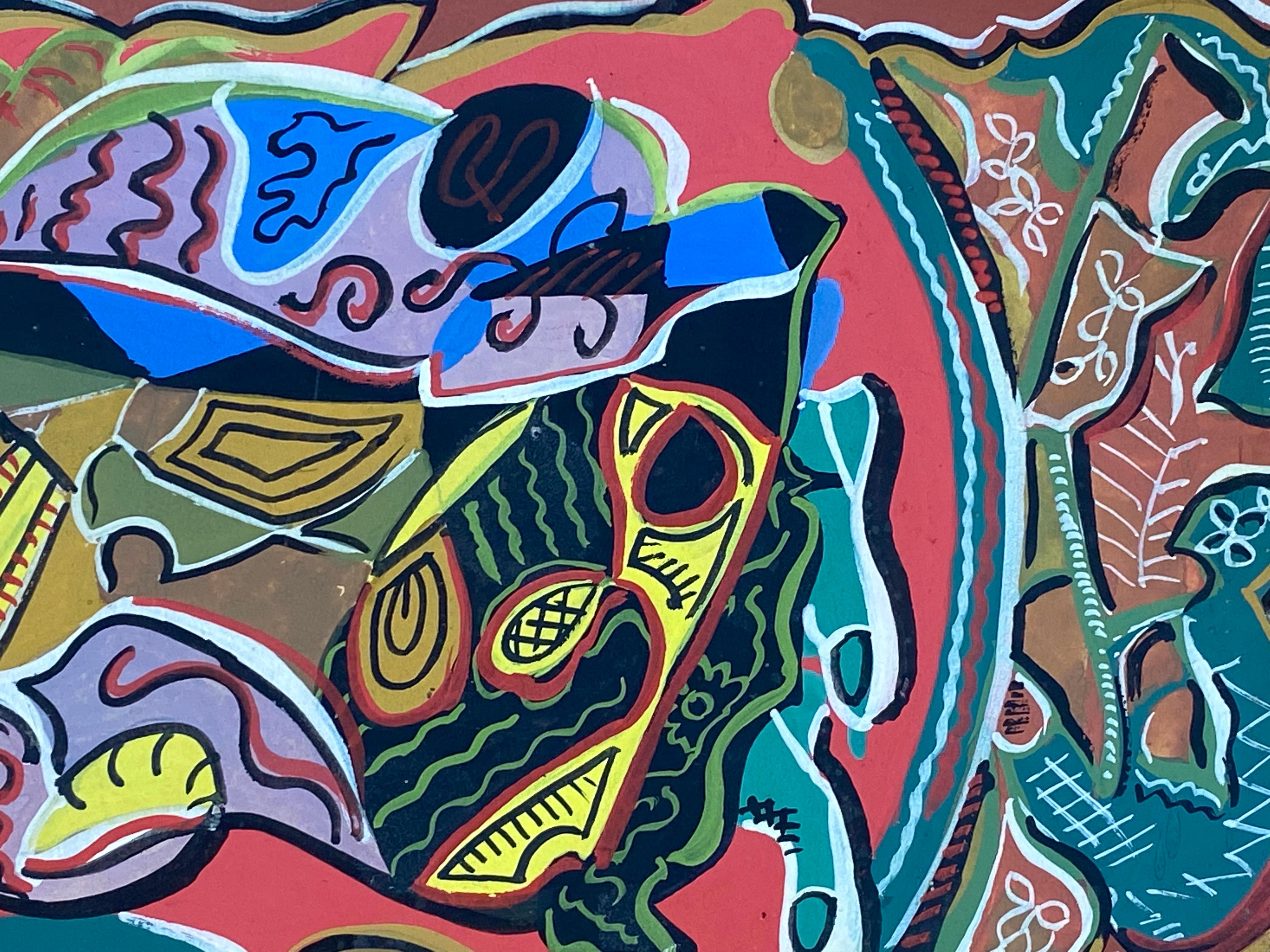 traditional caribbean art