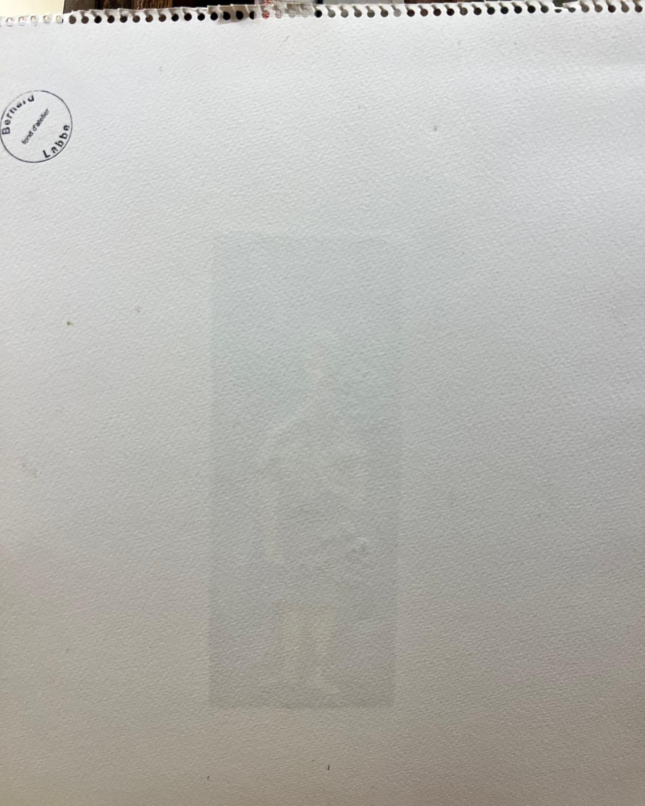 Pittura modernista/cubista degli anni '50 - Ragazzo con fiori in vendita 2