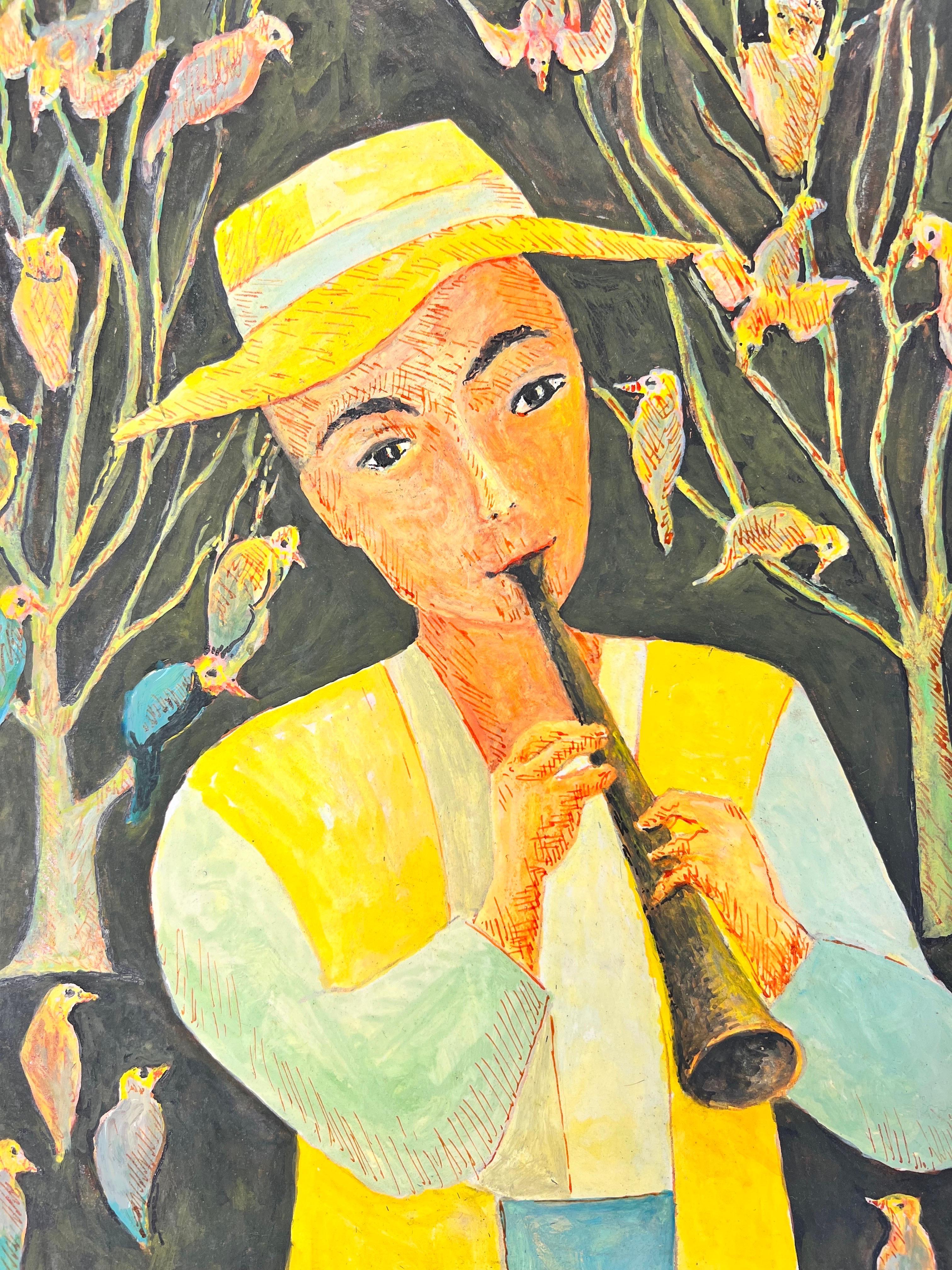 Paysage français
de Bernard Labbe (français, milieu du 20e siècle)
gouache originale sur carte, montée sur carte
taille : 18 x 13.5 pouces
état : très bon et prêt à être apprécié

provenance : l'atelier/le studio de l'artiste, France (cachet au