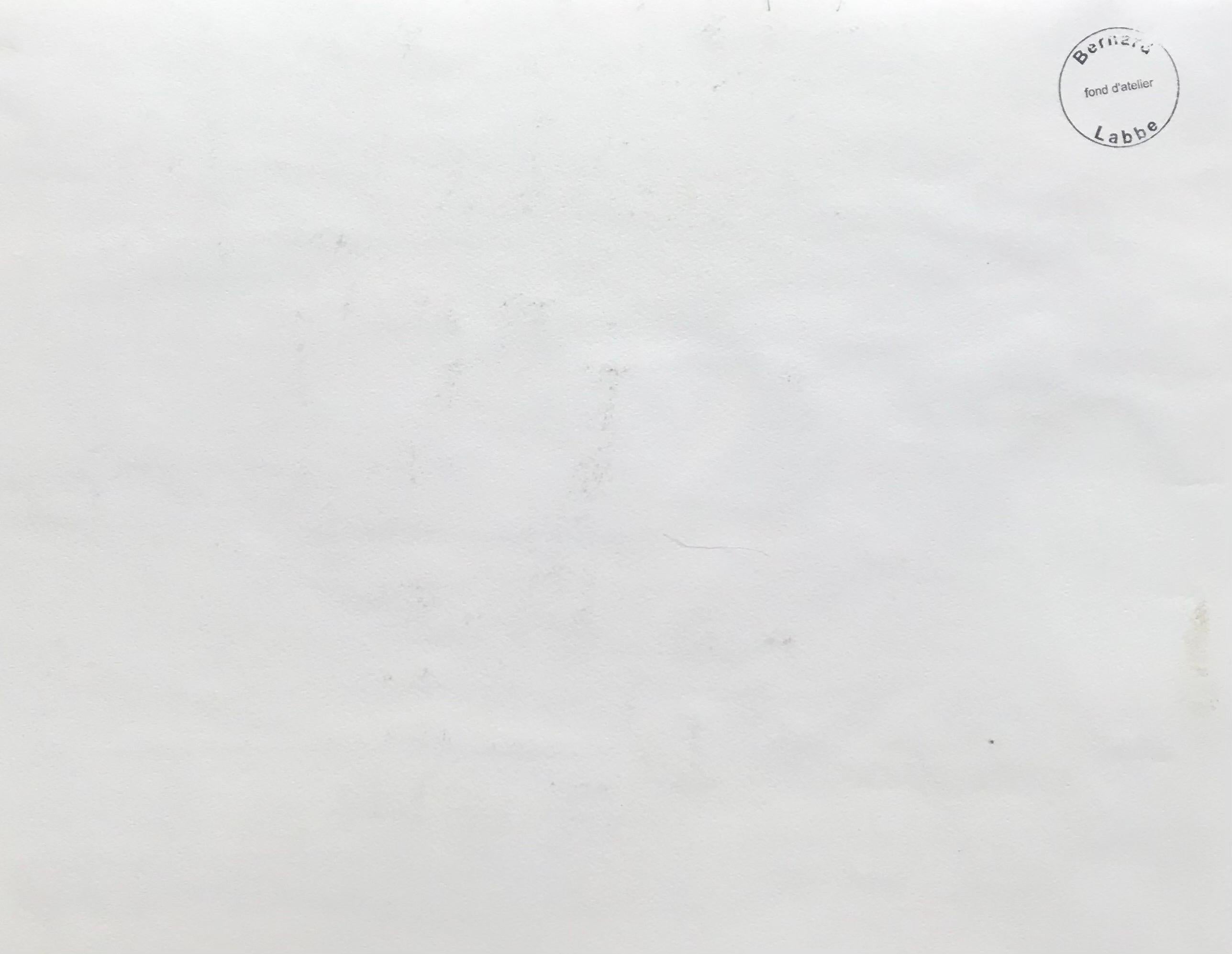 Französische Landschaft
von Bernard Labbe (Französisch, Mitte 20. Jahrhundert)
original-Aquarell auf Künstlerpapier, ungerahmt
verso gestempelt
größe: 9,5 x 12,5 Zoll
zustand: sehr gut und genussbereit. 

provenienz: Atelier des Künstlers,
