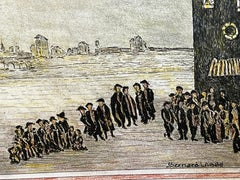 Pintura modernista/cubista de los años 50 - Alumnos de la Escuela Francesa