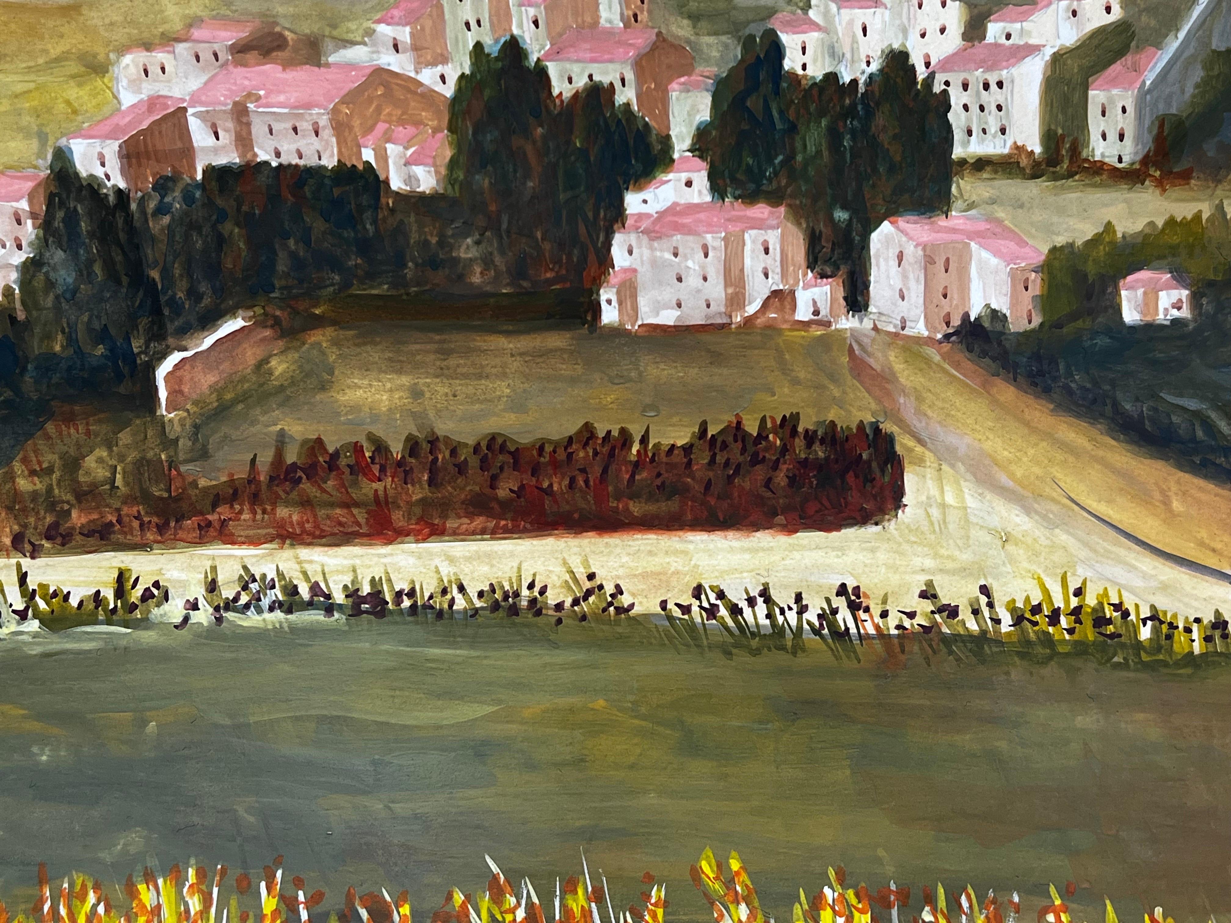 Paisaje francés
de Bernard Labbe (French mid 20th century)
óleo original sobre papel de artista, sin enmarcar
tamaño: 18 x 20,5 pulgadas
estado: muy bueno y listo para ser disfrutado

procedencia: atelier/estudio del artista, Francia (verso