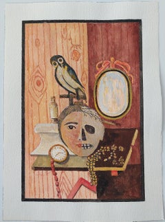 Pittura cubista modernista francese del XX secolo Labbe, Natura morta