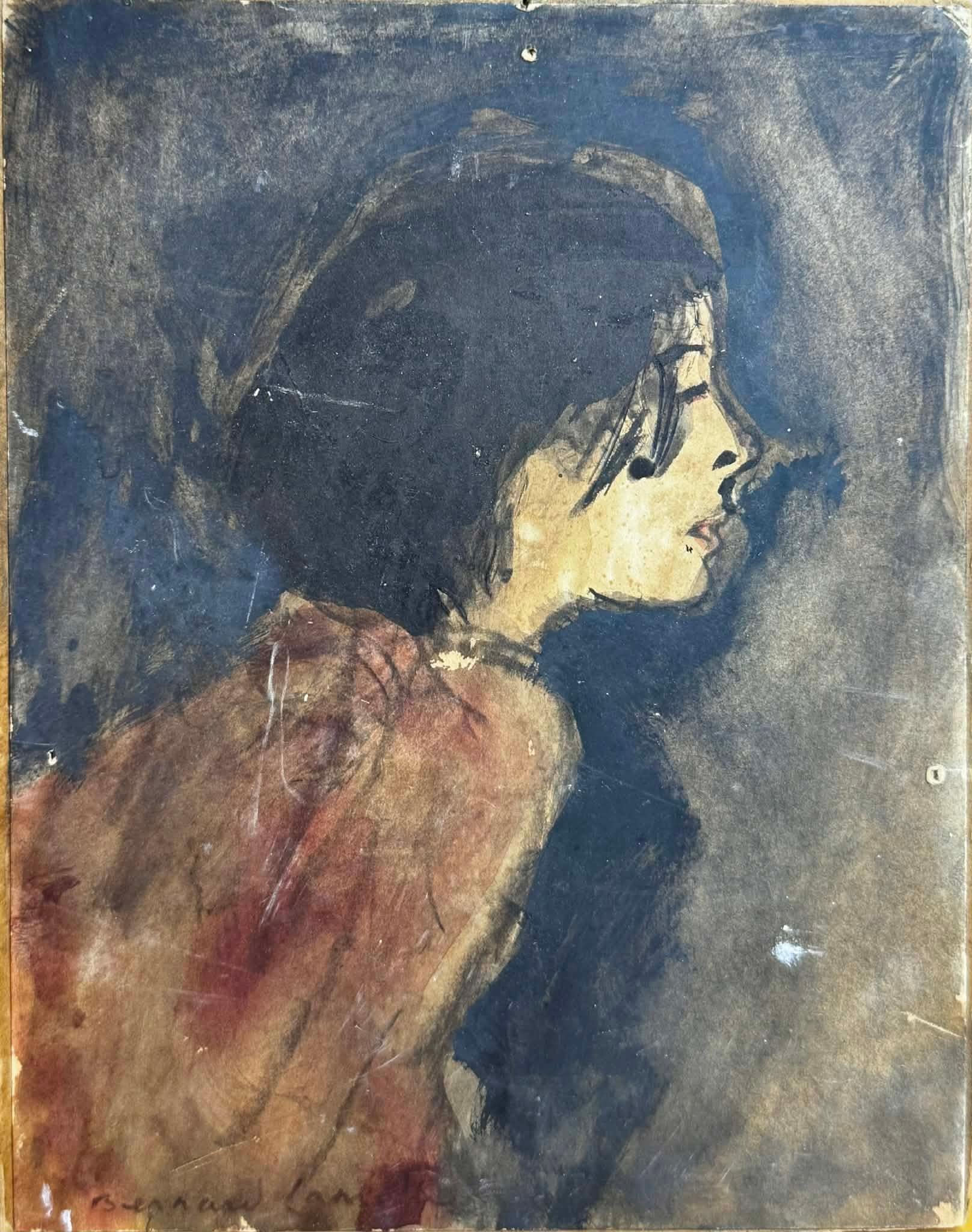 Young Woman's Profile