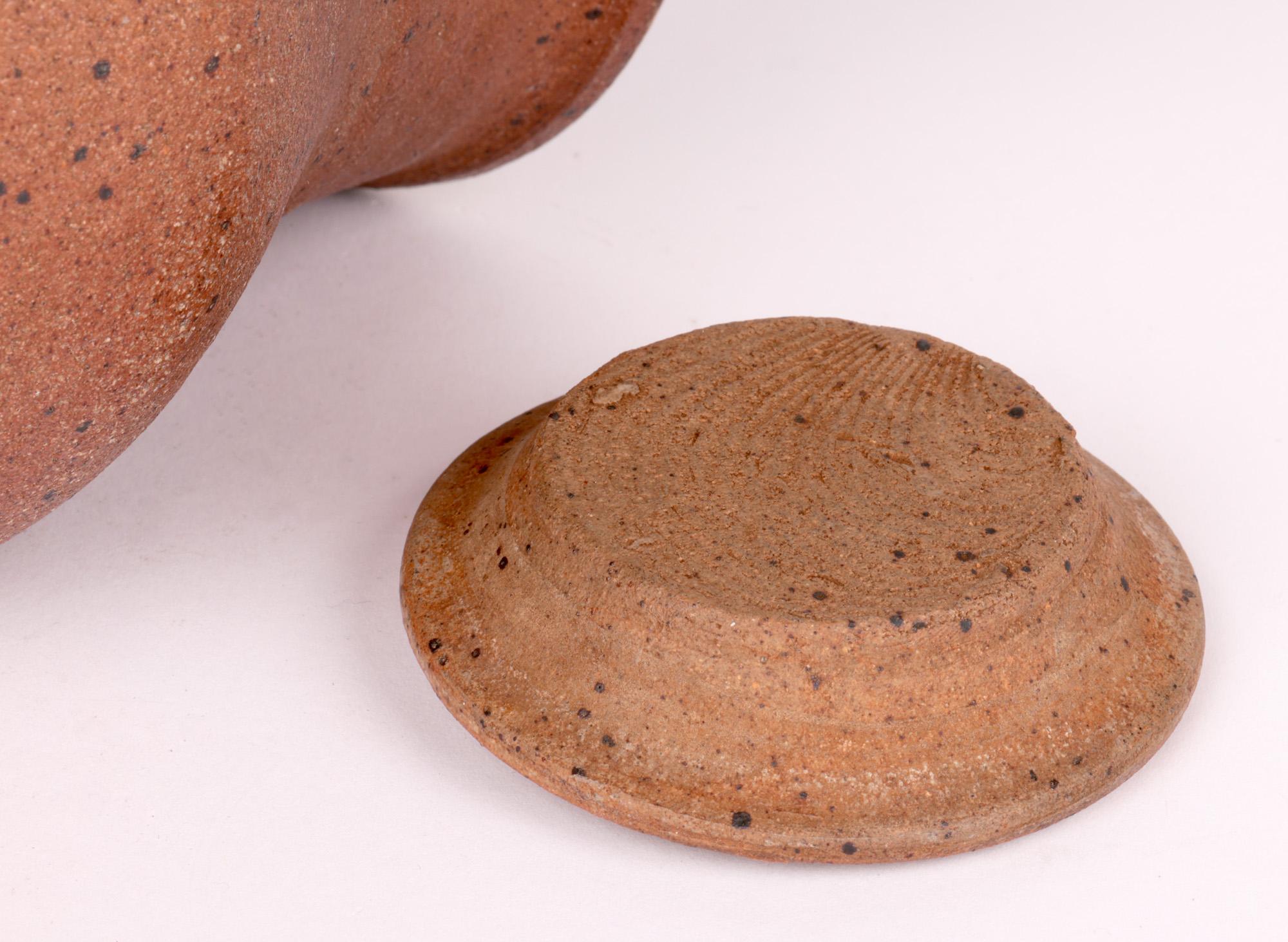Bernard Leach Midcentury Studio Pottery Ash Glazed Coffee Pot For Sale 2