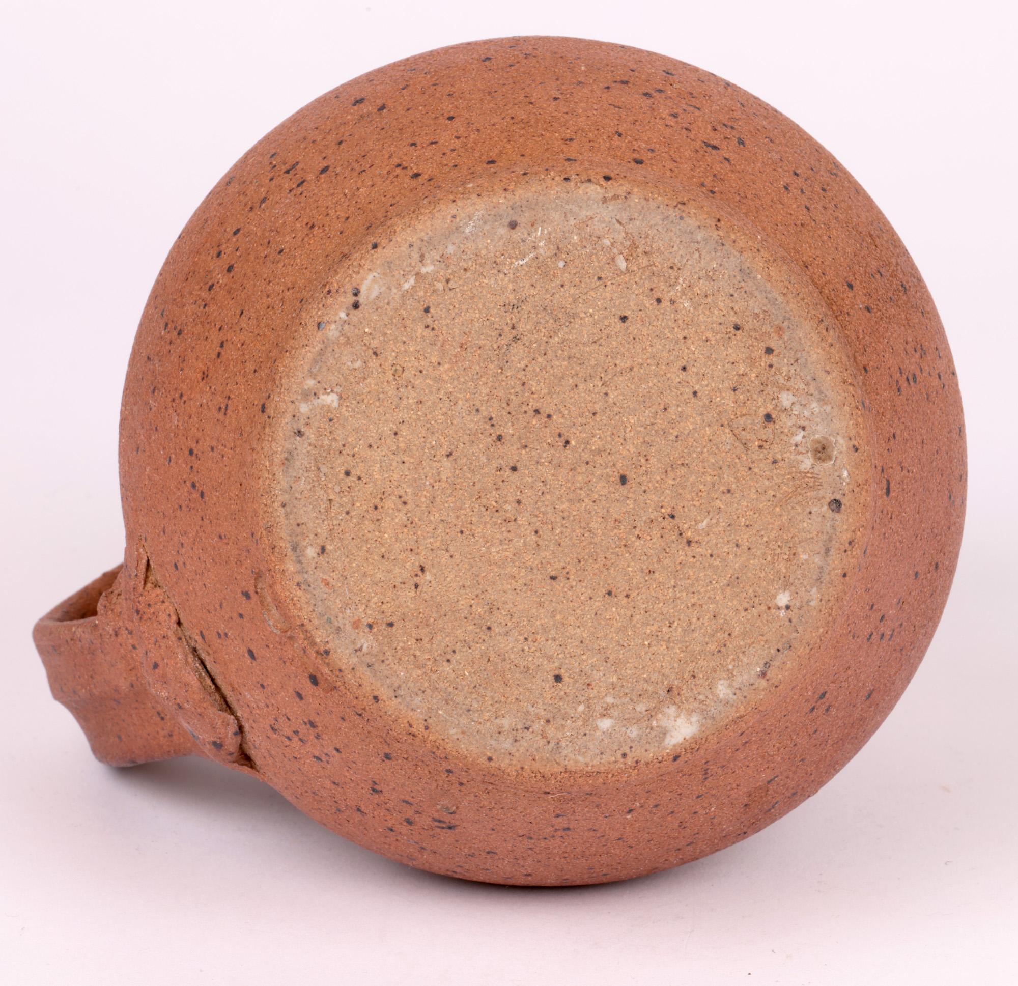 Bernard Leach Midcentury Studio Pottery Ash Glazed Coffee Pot For Sale 4