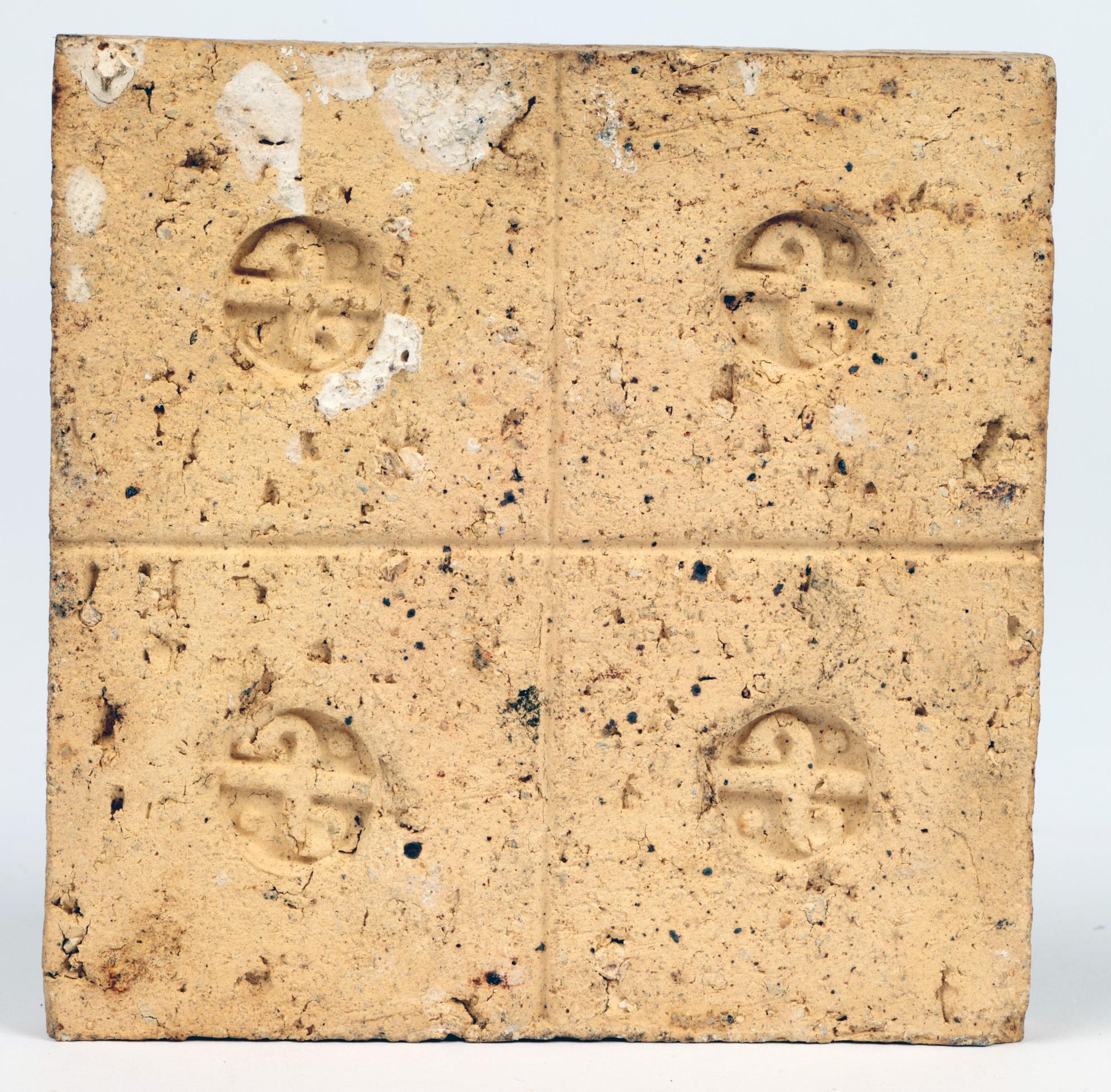 Bernard Leach Seltene frühe glasierte Leach-Keramikfliesen im Angebot 2