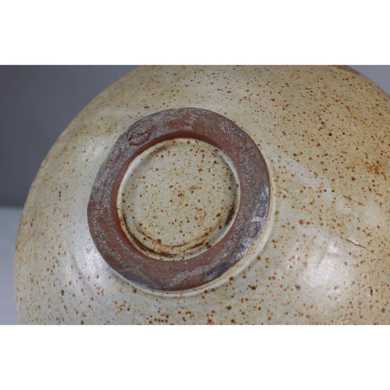 Bernard Leach attribué à St Ives Pottery. Un bol en grès réduit d'inspiration japonaise. en vente 6